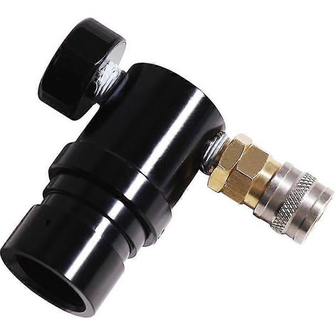 Régulateur d'air avec coupleur Foster et tuyau spiralé déporté, manomètre 300 psi, pression de sortie 40 (1/5)
