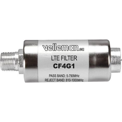 Filtre lte/4g (connecteur f)