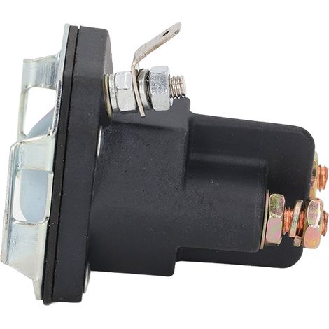Solenoïde de démarrage universel 3 pôles 12 V pour tondeuse à gazon MTD T1200, compatible avec références 109946 et 146154. (1/5)