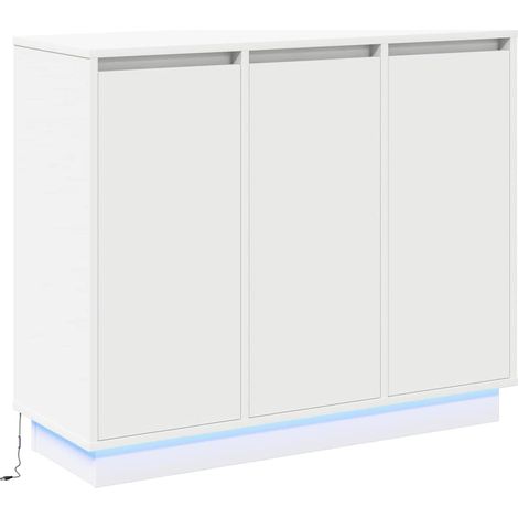 Sideboard with Shelf White 90 x 32 x 75 cm Engineered wood vidaXL (1/5)