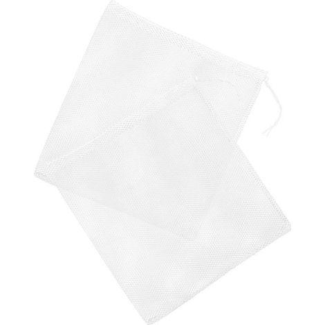 Sacs en filet pour pompe de filtration d'eau, lot de 6, sacs blancs pour pompe de bassin (1/5)