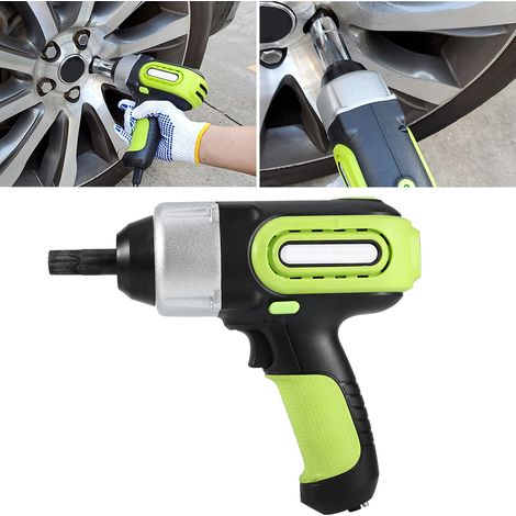 Clé à chocs électrique 12 V, couple élevé de 420 N.m, outil professionnel pour le changement et le remplacement de pneus (1/5)