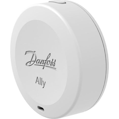 Danfoss Ally Raum-Sensor als Fernfühler in Kombi, mit Danfoss Ally Thermostaten