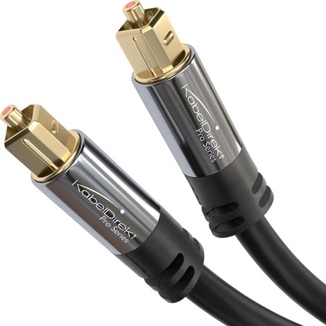 Câble audio optique TOSLINK – 2x1,5m – barre de son (1/5)
