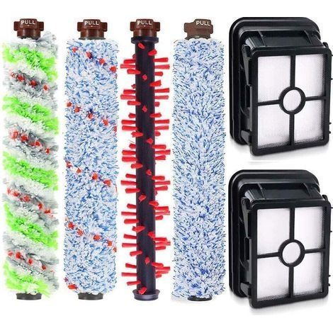 Crosswave 4 brosse principale + 2 tamis filtrant 1866 1868 1926 1785 Accessoires de brosse pour aspirateur Bissell Crosswave (4 brosse principale + 2 tamis filtrant) (1/5)