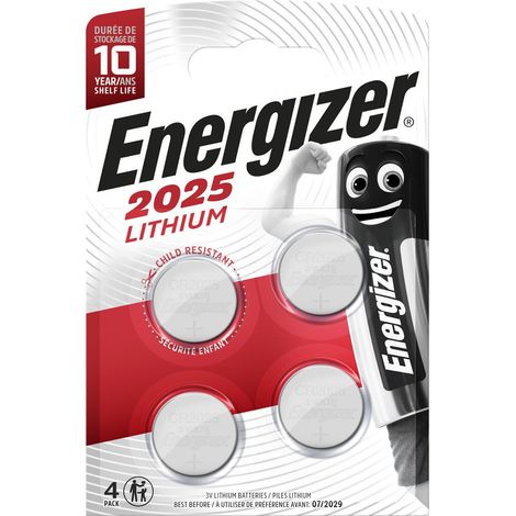 .Energizer CR2025 Blister de 4.