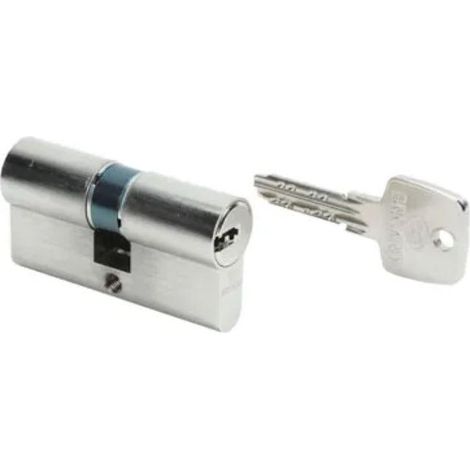 Bricard Serial A2P cilindro cerradura niquelado 60 mm