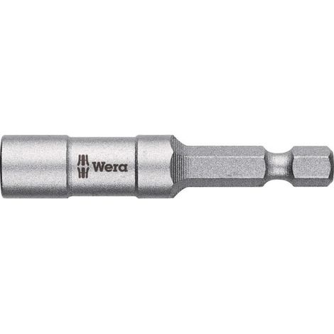 Porte-embout 1/4 pour 1/4 Bits Anneau à ressort 50mm Wera