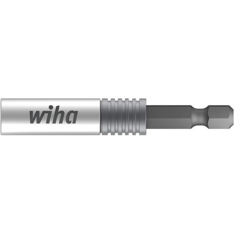 Wiha  39134 CentroFix SuperSlim Schnellwechselhalter, magnetisch, Form E 6,3 66 mm