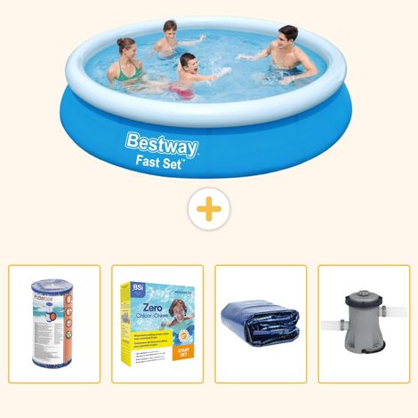 Bestway Bestway Fast Set Ronde - 366x76 cm - 5-pièces  S50 (1/5)