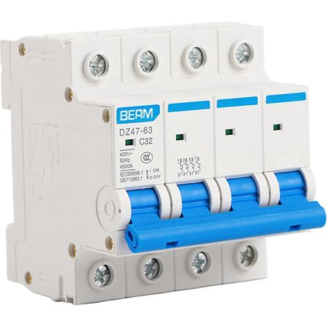 DZ47‑63 4P 32A 400V Miniatur-FI-Schutzschalter