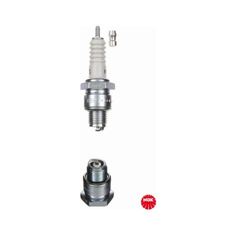 Bougie d'allumage B5HS Ø14mm Longueur Culot: 12.7mm Électrode Centrale En Cuivre - Olive Démontable