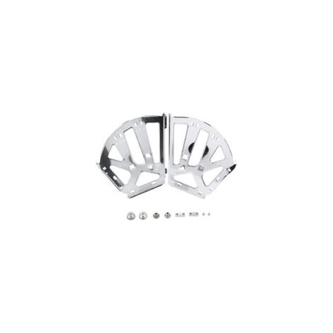 Bisagras para muebles, bisagras para cajones de zapatos, bisagras para marcos de estanterías de acero, piezas para muebles (3 capas) 2 piezas - Crezuo