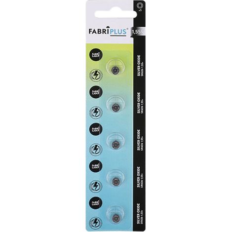 Pila boton sr626/377 1,55v fabriplus ox.plata o% mercurio 20x5x0,5 cm