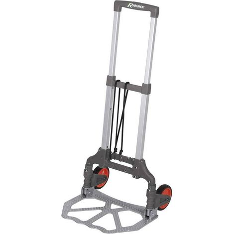 Chariot Diable Pliant 80 kg - 2,74 kg - Pratique et Compact - Idéal pour le Transport - D-Work