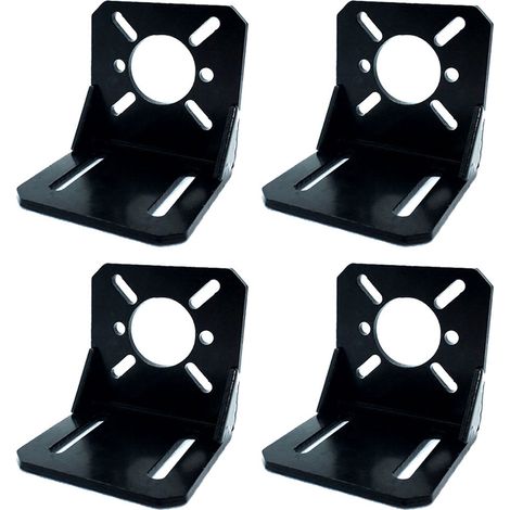 4pcs supports en acier multi-usages pour moteur 775 795 750 755 895, adaptable aux moteurs pas-à-pas 25 38 42 (1/4)