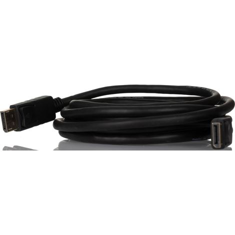 Câble DisplayPort RS PRO, DisplayPort/ DisplayPort M /M en 3m Noir ( Prix pour Boîte de 5 )