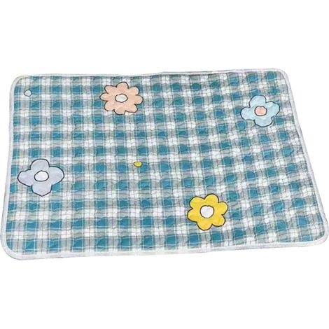 Tapis De Couchage Pour Chiens Et Chats - Lavable - Antidérapant - Intérieur Extérieur Voyage - 40x30 cm À 70x50 cm (1/5)