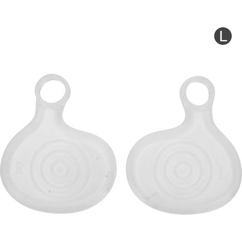 Correcteur d'orteil en silicone élastique, coussinet amortisseur antichoc pour l'avant-pied, soulagement de la douleur, taille L (40-45) (1/5)