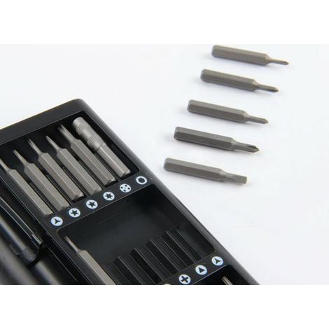 Kit de tournevis 63 en 1 (4 mm) pour Apple, Android, ordinateurs portables, démontage et réparation de précision de petits appareils électroniques, manuel multifonctionnel (1/5)