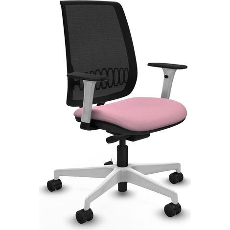 Sedia ufficio piqueras y crespo Alares bianco schienale regolabile (1/2)