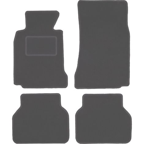 Alfombrillas de grafito para BMW 5 E39 sedán, familiar, turismo (1996-2004) (1/5)