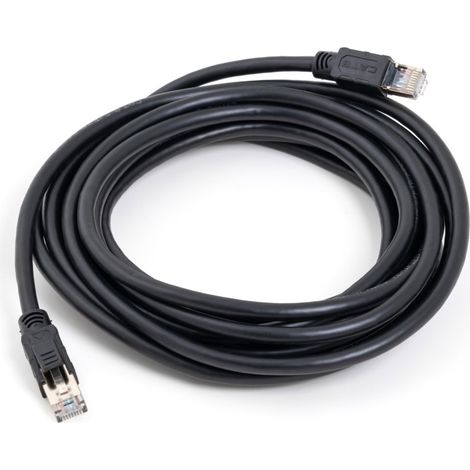 Cable ethernet rj45 cat-8 5m negro axil