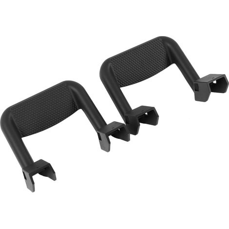 Marchepieds latéraux pour pick-up, en alliage d'aluminium, compatibles avec Chevrolet Avalanche 2002-2013, noirs (1/5)