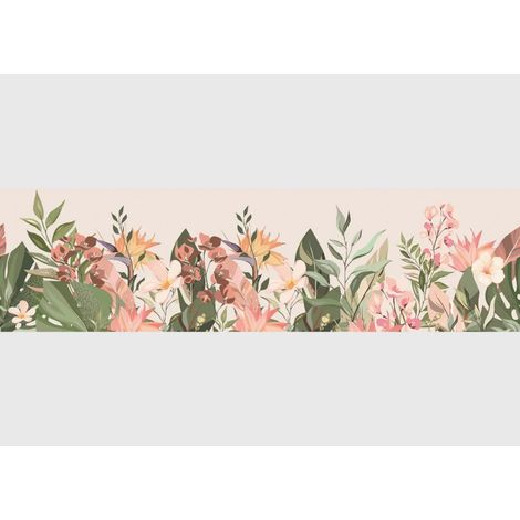 Frise auto-collante Fleurs et Plantes (1/3)