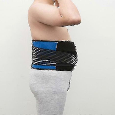 Ceinture de soutien lombaire grande taille (5XL, 6XL) pour homme et femme, correctrice de posture, prévenant les douleurs (1/4)