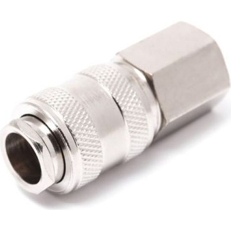 Pneumatischer Anschluss mit Ventil und Innengewinde 3/8". (1/2)
