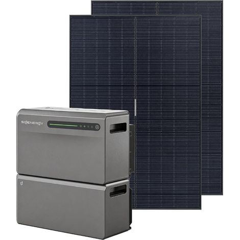Sigenergy SigenMate 2700 ultra, Balkonkraftwerk mit Speicher, 2,68kWh, mit BAT 2700 (2,68kWh), 2×500W Solarpanels,4 MPPT,4000W Solareingang,1400W bidirektional,Sigen AI, Plug & Play,mit Smarter Zähler (1/5)
