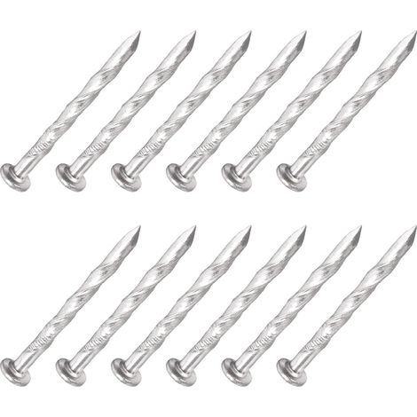 150Pcs Clous Pour Terrasse De Clôture (32mmx2mm) Argent (1/5)