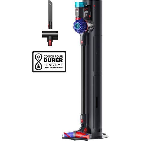 Aspirapolvere verticale senza fili Dyson V10 Konical + stazione Dok Auto-Empty nero