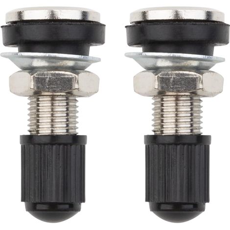 Stück Auto-Motorrad-Schlauchlosreifen-Metallventile mit Staubkappe (32 mm)
