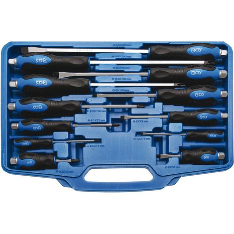 Cacciavite meccanico con lama attraversante BGS Technic set da 12