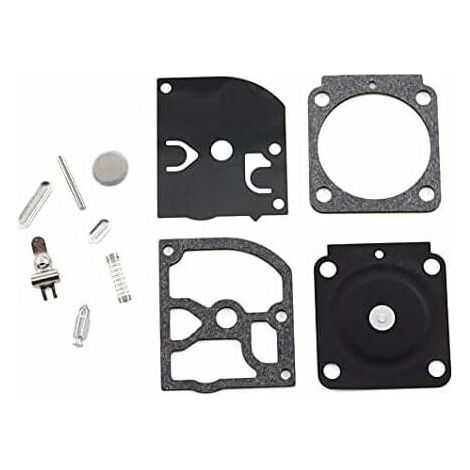 FOREHILL Kit de réparation de membrane de carburateur pour Stihl FS38 FS45 FS55 FS46 HS45 BG45 BG85 MM55 BT45 C1Q-S66 (1/2)