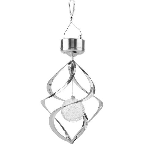 LED Solar Wind Chime, coloré Lampe Hanging Chimes Pour la maison Night Party Décoration de jardin (1/4)