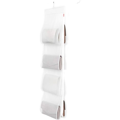 Organizer Armadio Attaccapanni Per 8 Borse In Pva 122x33cm