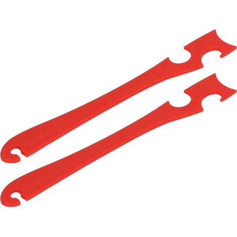 Beyamis Lot de 2 outils pour grille de four avec poignée de 28 cm (11 pouces) anti-brûlure, pour grille de four et grille-pain. (1/5)