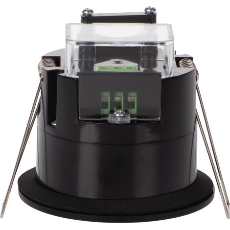 Détecteur microonde 24GHz encastré noir 6m IP54 Kanlux (1/4)