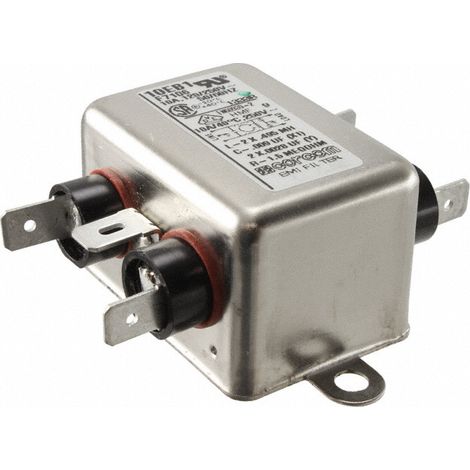Filtro Interferencia 10Amp 250Vac Terminales 6,3mm