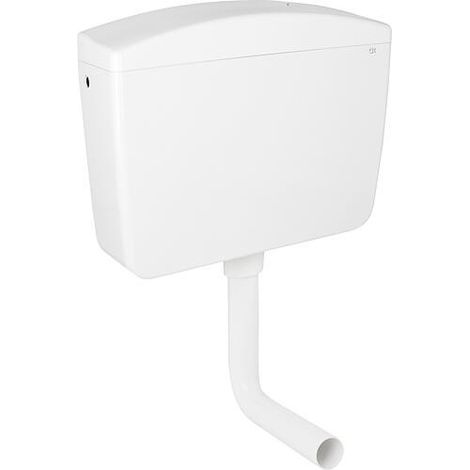 Réservoir de chasse d’eau apparent Beta 2, 2 quantités, blanc (1/2)