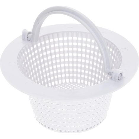 Panier de Skimmer Piscine 16cm I Panier de Rechange pour Skimmer Standard I Préfiltre de Piscine I avec poignée pour Un Retrait Facile I Résistant au Chlore (1/5)