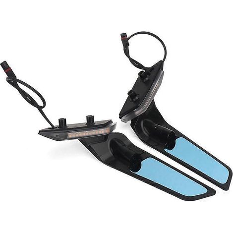 Rétroviseurs Stealth pour moto BMW S1000RR M (2019-2024) avec clignotants LED intégrés (1/5)