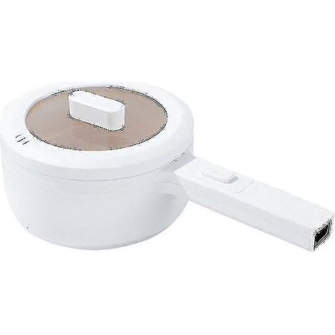 Cuisinière électrique multifonction 2 l, poêle électrique, poêle antiadhésive, pour frire, mijoter, bouillir, convient à tous les types de cuisson.