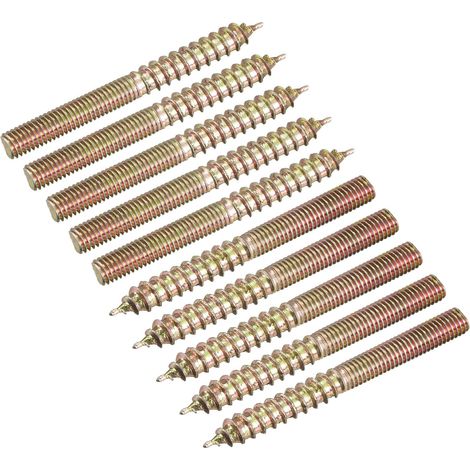 M5x50mm Vis Double Filetage Boulon Cintre 12pcs (1/5)