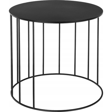 Stehender Blumenständer aus Metall, 29 cm, Drahttisch (1/5)