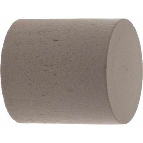2 Embouts Bouchon - Taupe - Diamètre 28 (1/4)