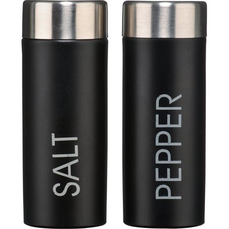 Premier Housewares Set per sale e pepe smaltato, colore: Nero (1/4)